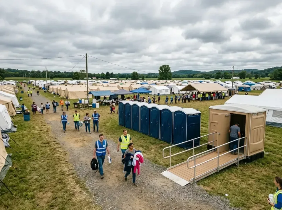 disaster-relief-camp-restrooms-010 — frequently asked questions, Dumpster & Portable Bathrooms Rental in Marinette, WI